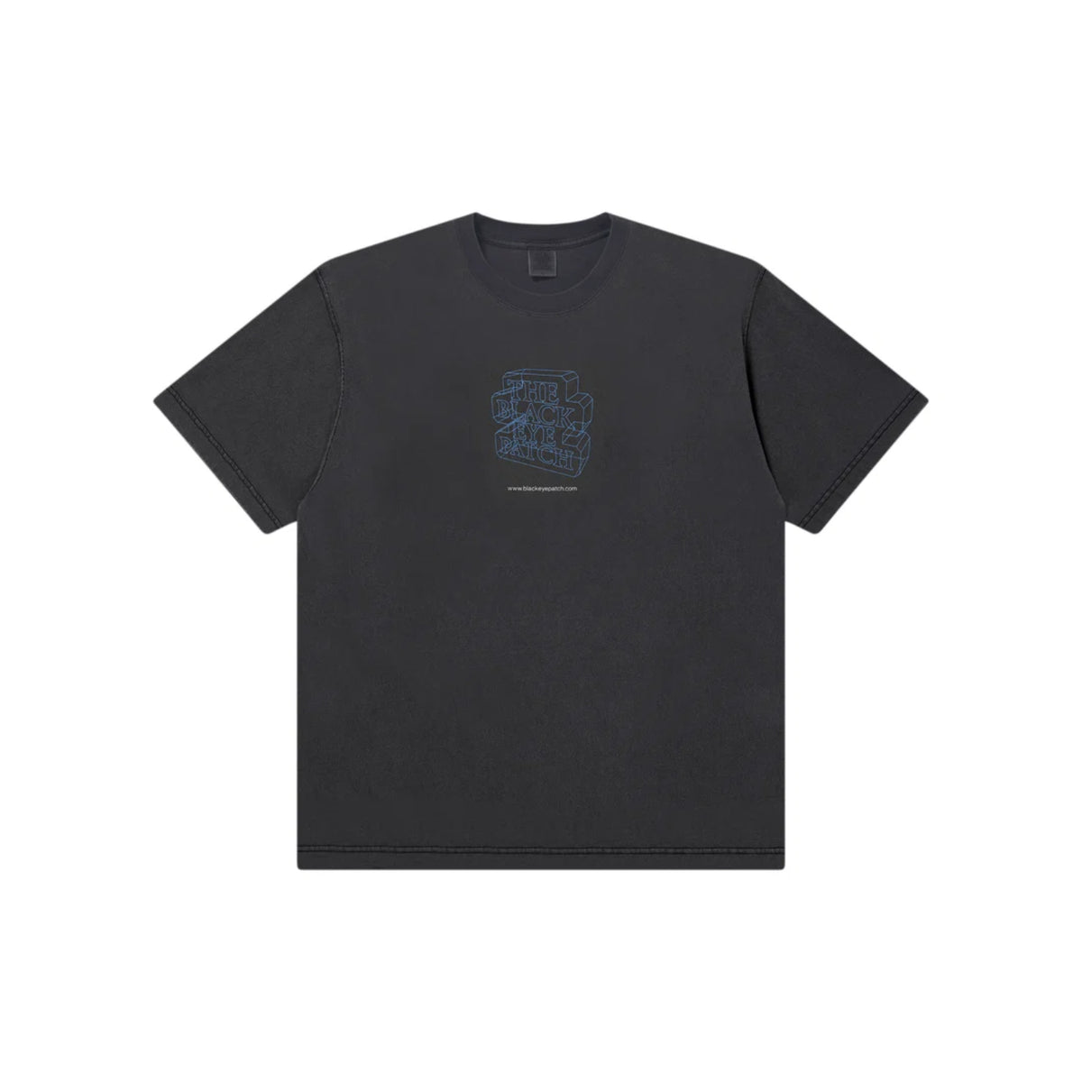 POLYGON OG LABEL TEE WASHED - Black Eye Patch (ブラックアイパッチ