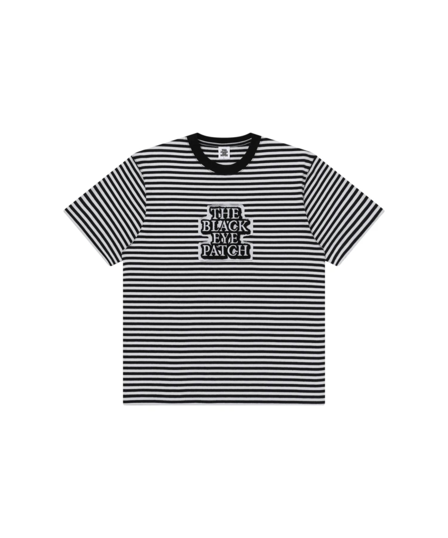 OG LABEL PATCHED STRIPE HEAVYWEIGHT TEE