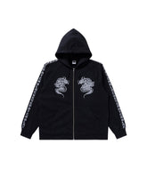 KANJI TAPED DRAGON ZIP HOODIE