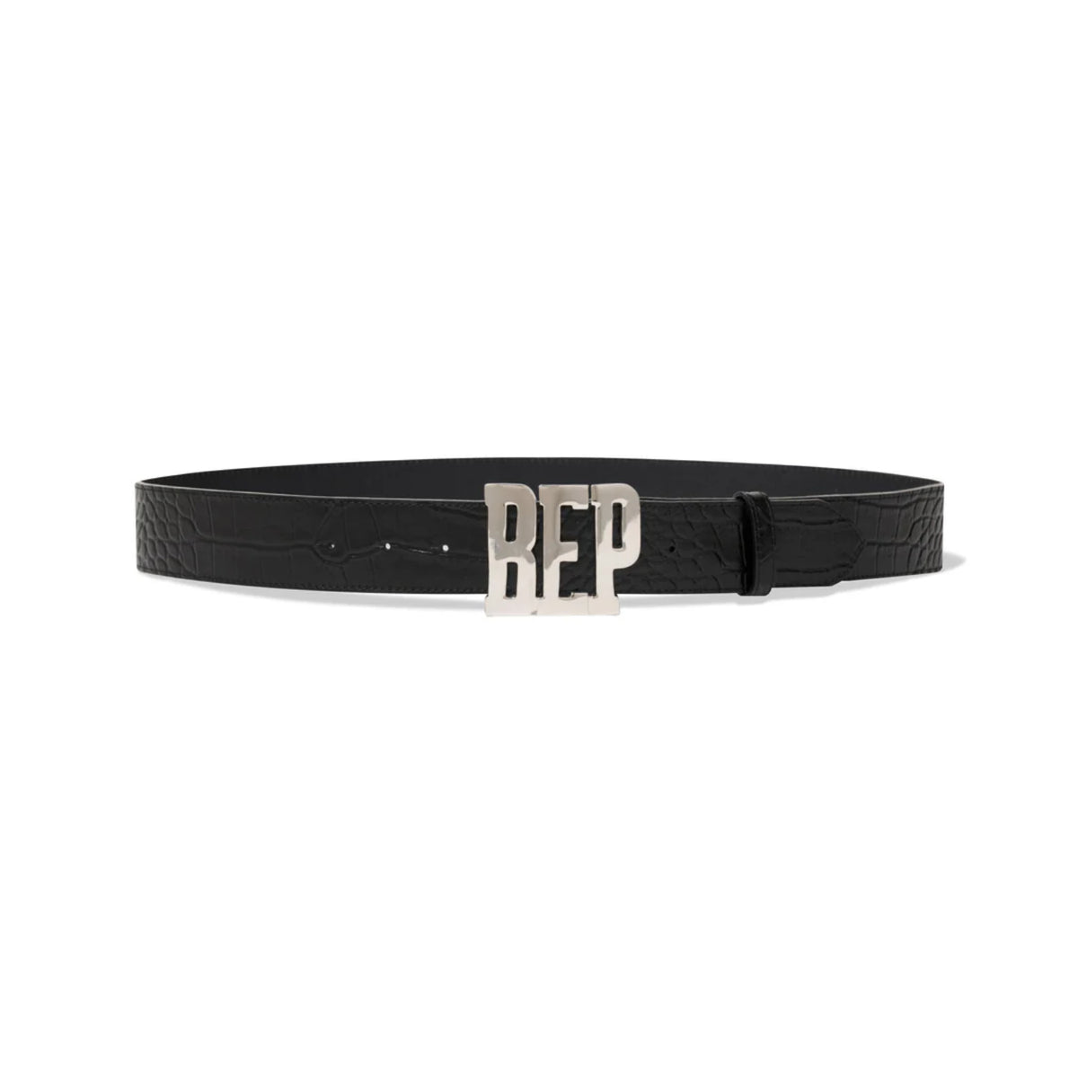 CROCODILE LETTERS BELT - Black Eye Patch (ブラックアイパッチ