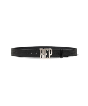 CROCODILE LETTERS BELT