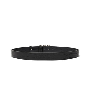 CROCODILE LETTERS BELT