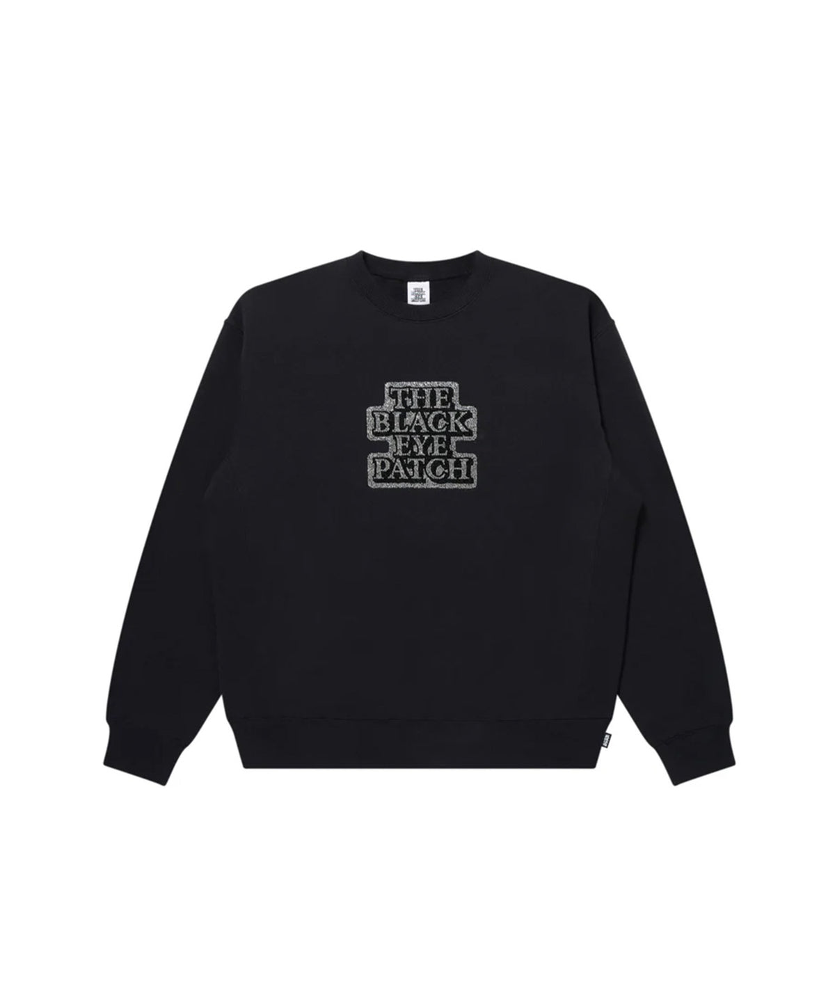 RHINESTONED OG LABEL CREW SWEAT