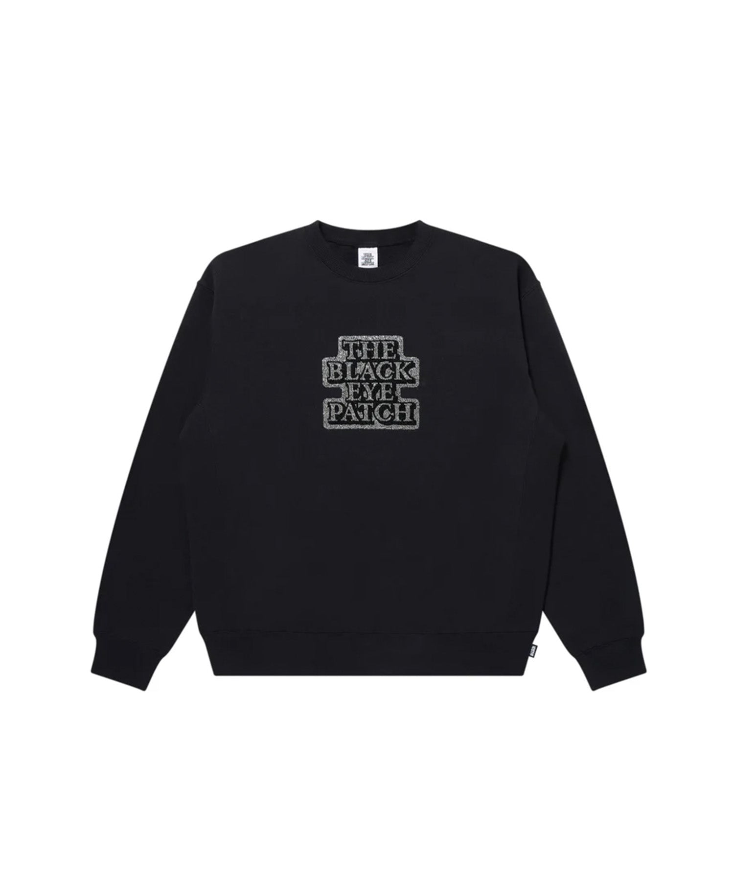 RHINESTONED OG LABEL CREW SWEAT