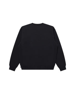 RHINESTONED OG LABEL CREW SWEAT