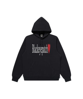 RHINESTONED HEARTBREAK LOGO HOODIE