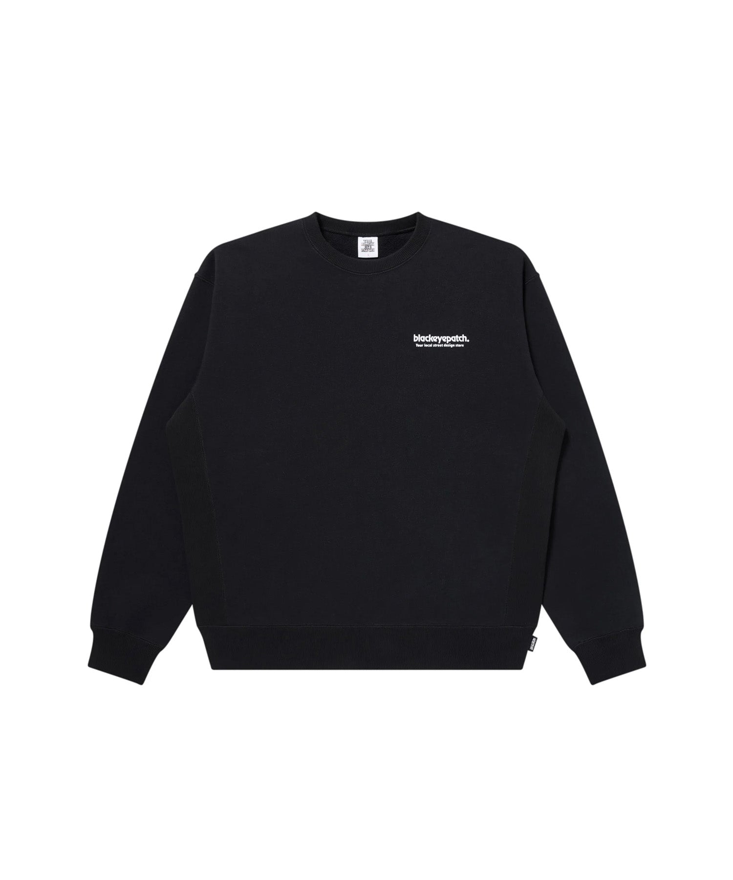 DESIGN STORE CREW SWEAT - Black Eye Patch (ブラックアイパッチ