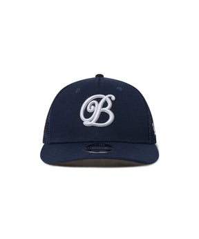 B EMBLEM NEW ERA MESH CAP