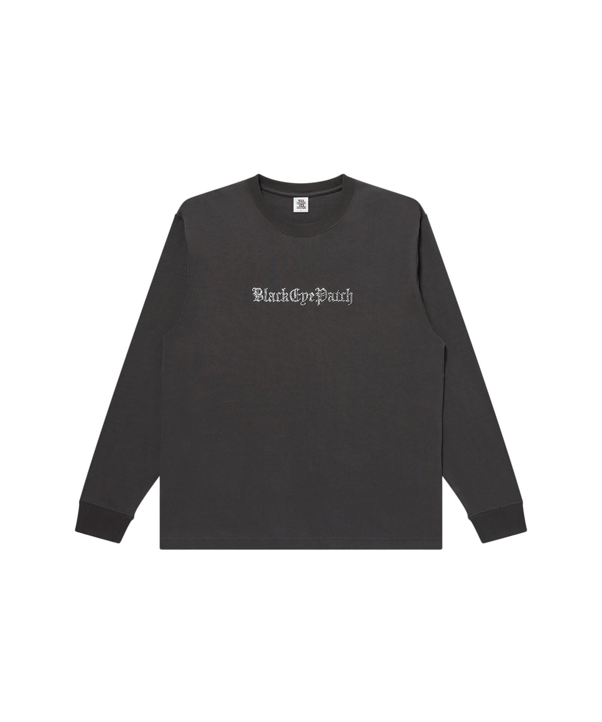 RHINESTONED OE LOGO L/S TEE