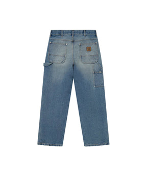 DOUBLE KNEE DAMAGED PAINTER PANTS
