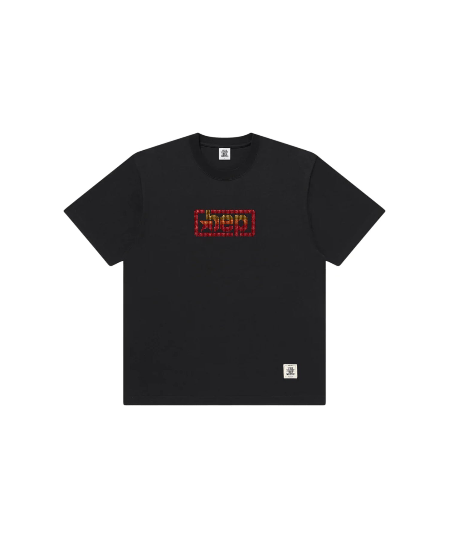 RHINESTONED URBAN STAR LOGO TEE