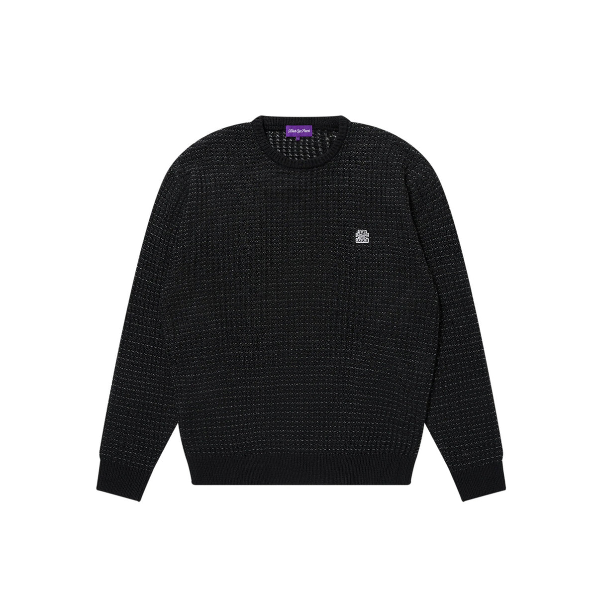 Small Og Reflective Knit Sweat - 145Tp242I20261 - - Black Eye