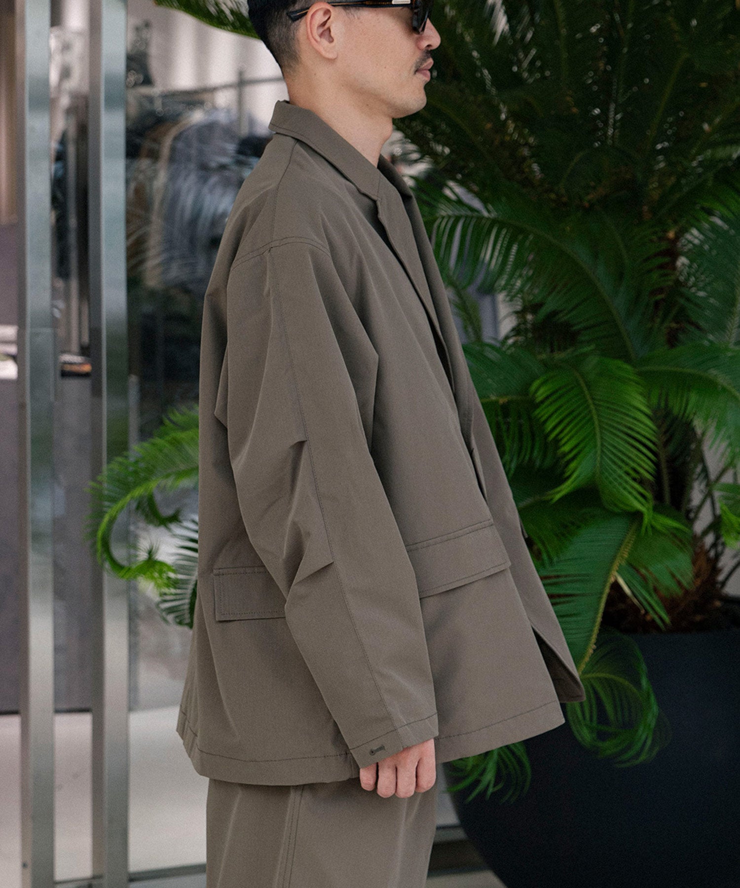 TECH LOOSE 2B JACKET RIPSTOP