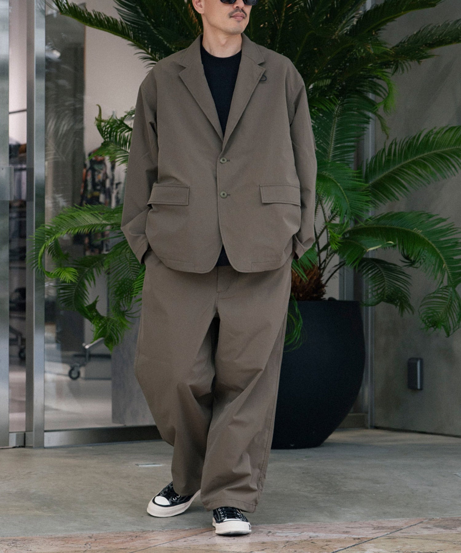 TECH LOOSE 2B JACKET RIPSTOP