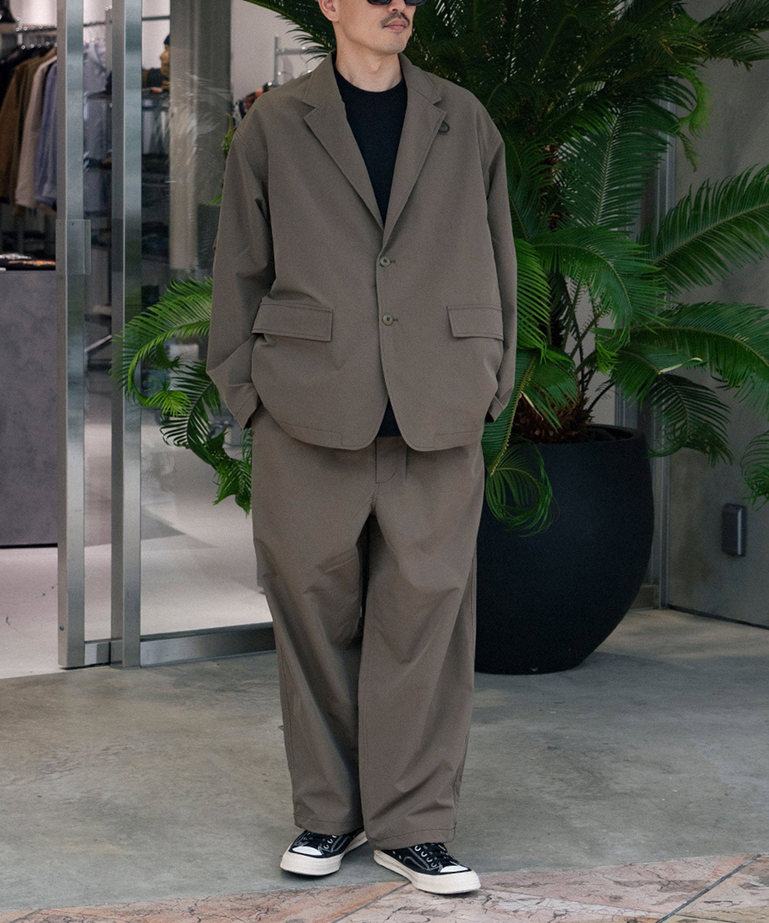 TECH LOOSE 2B JACKET RIPSTOP