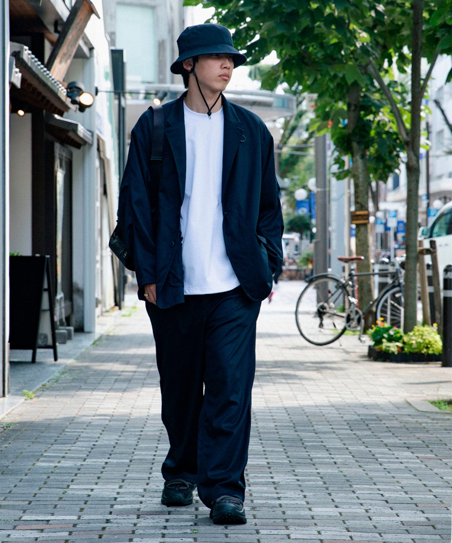 TECH LOOSE 2B JACKET FLANNEL - DAIWA PIER39 (ダイワピア39) - outer
