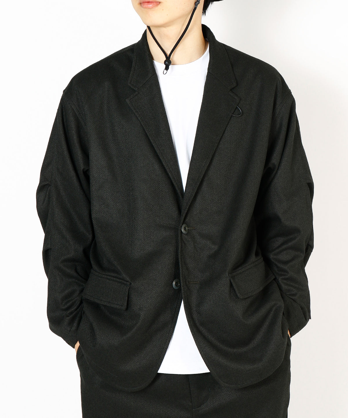 TECH LOOSE 2B JACKET FLANNEL
