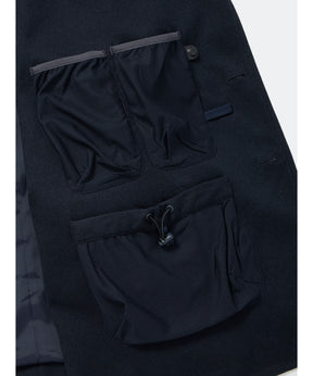 TECH LOOSE 2B JACKET FLANNEL