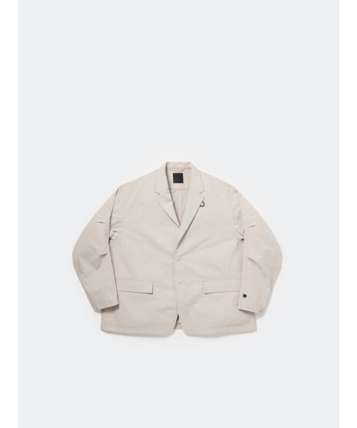 TECH LOOSE 2B JACKET HERRINGBONE