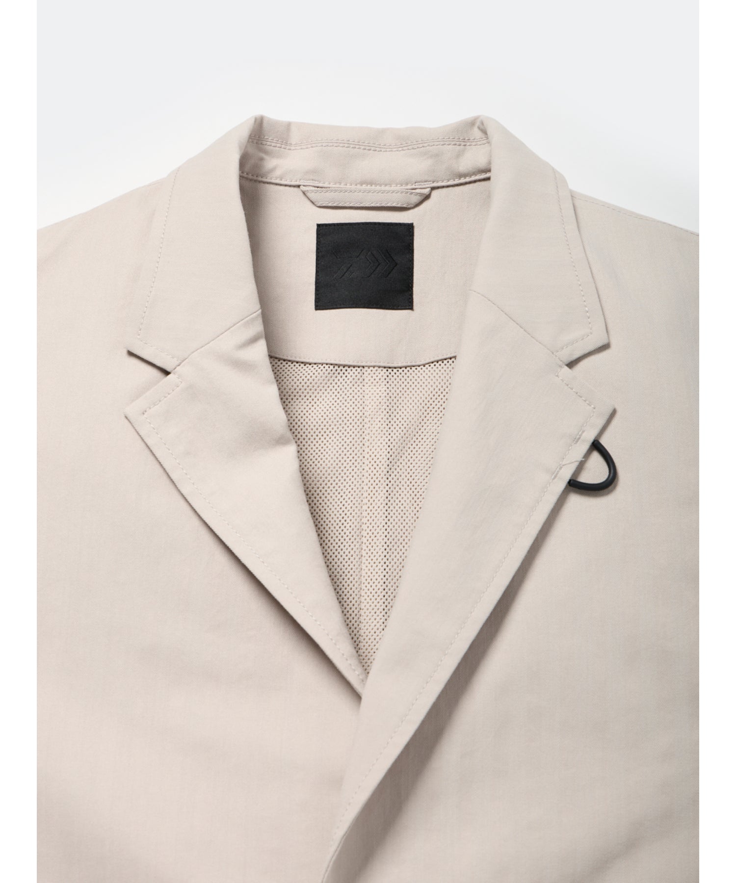TECH LOOSE 2B JACKET HERRINGBONE