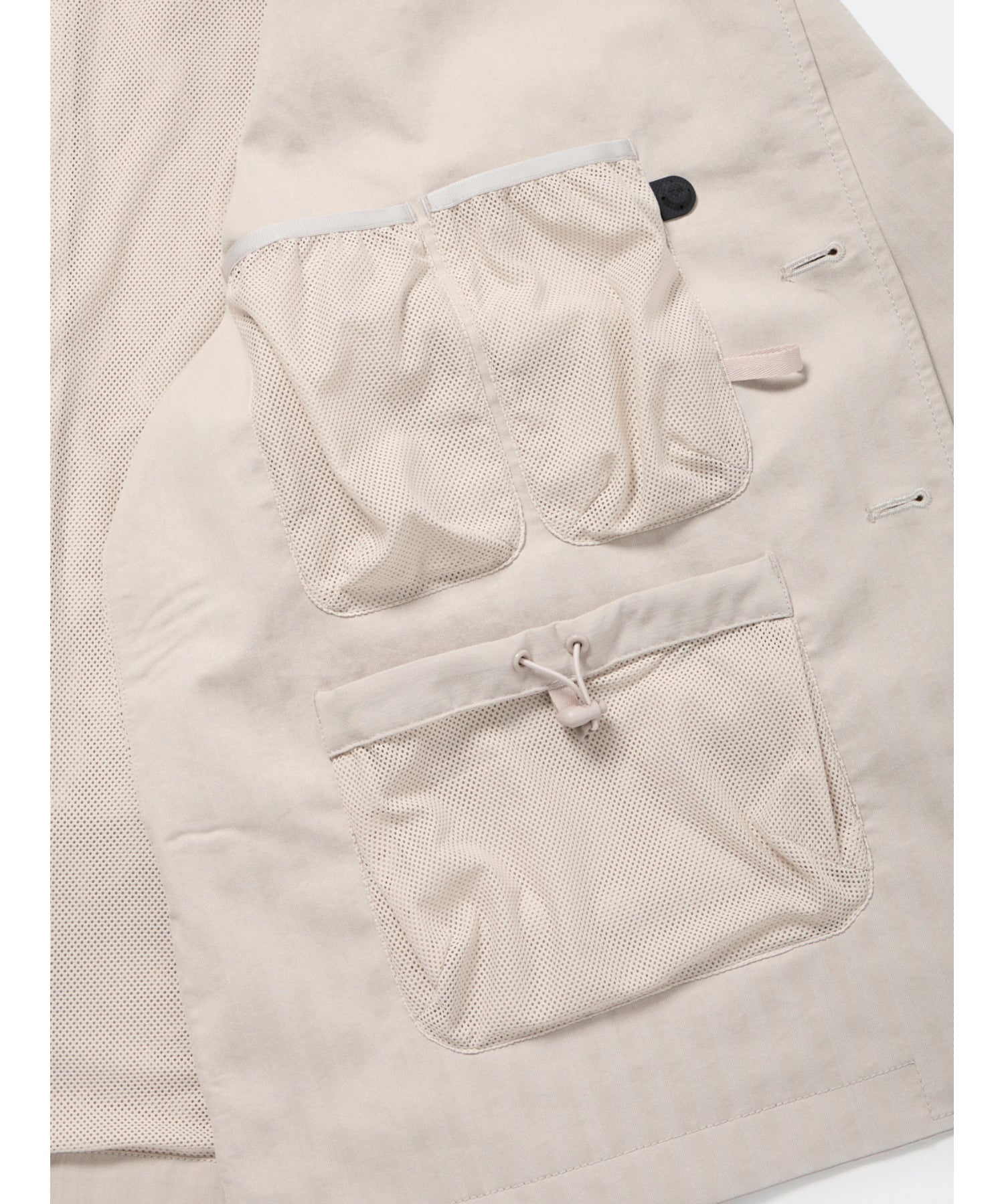 TECH LOOSE 2B JACKET HERRINGBONE