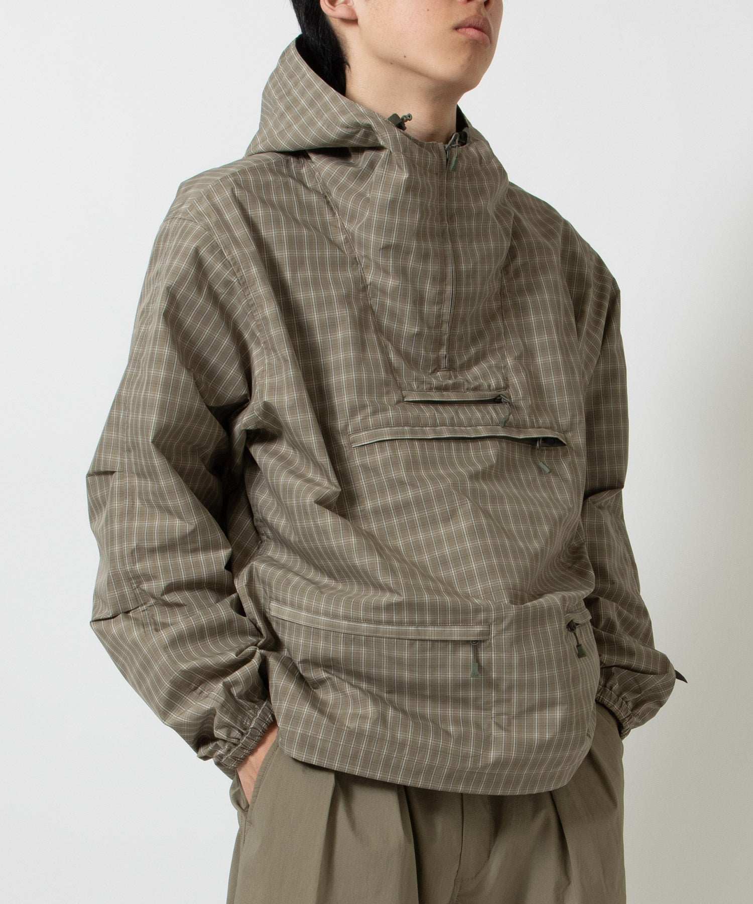 TECH ANORAK JACKET SUMMER PLAID