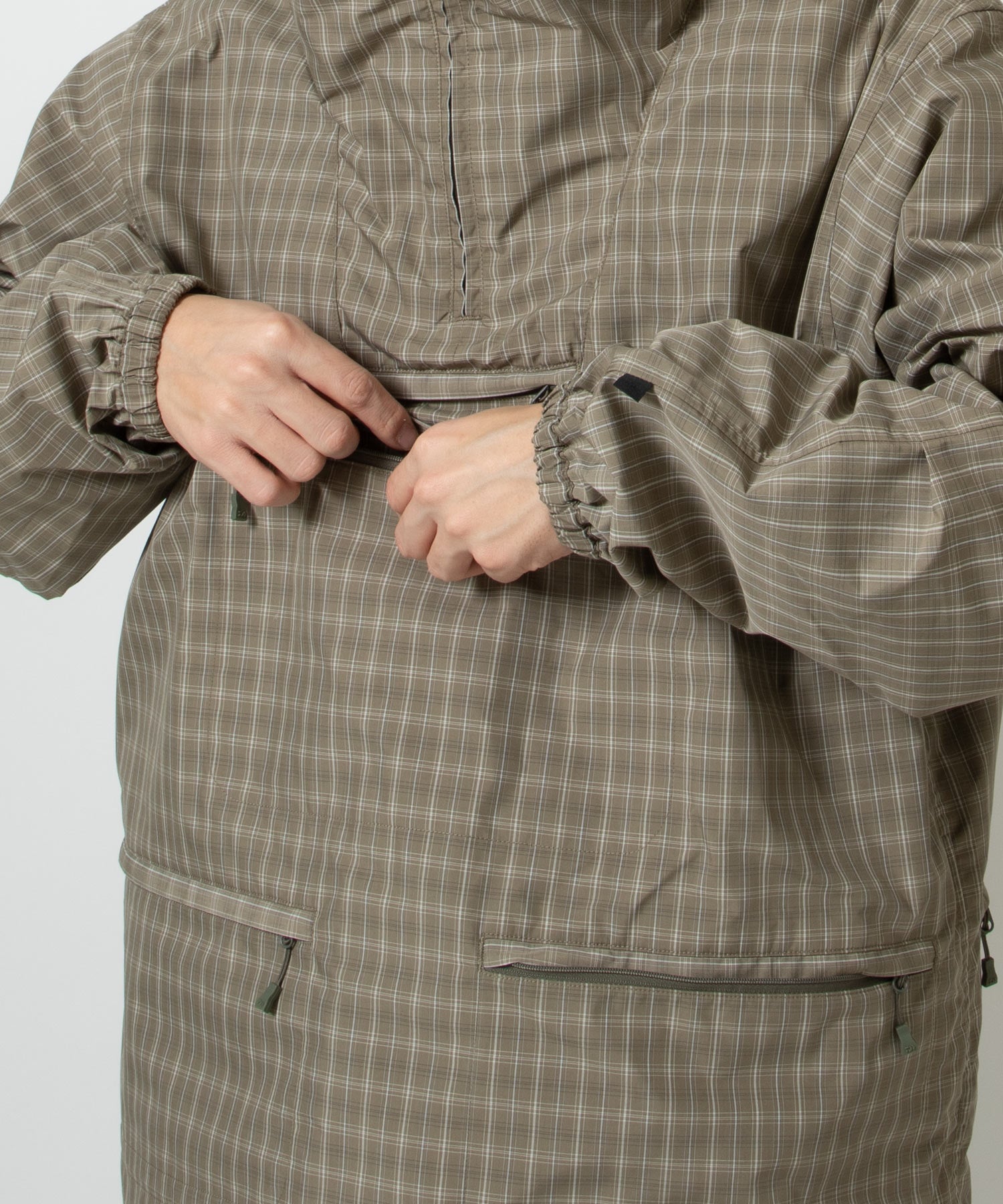 TECH ANORAK JACKET SUMMER PLAID