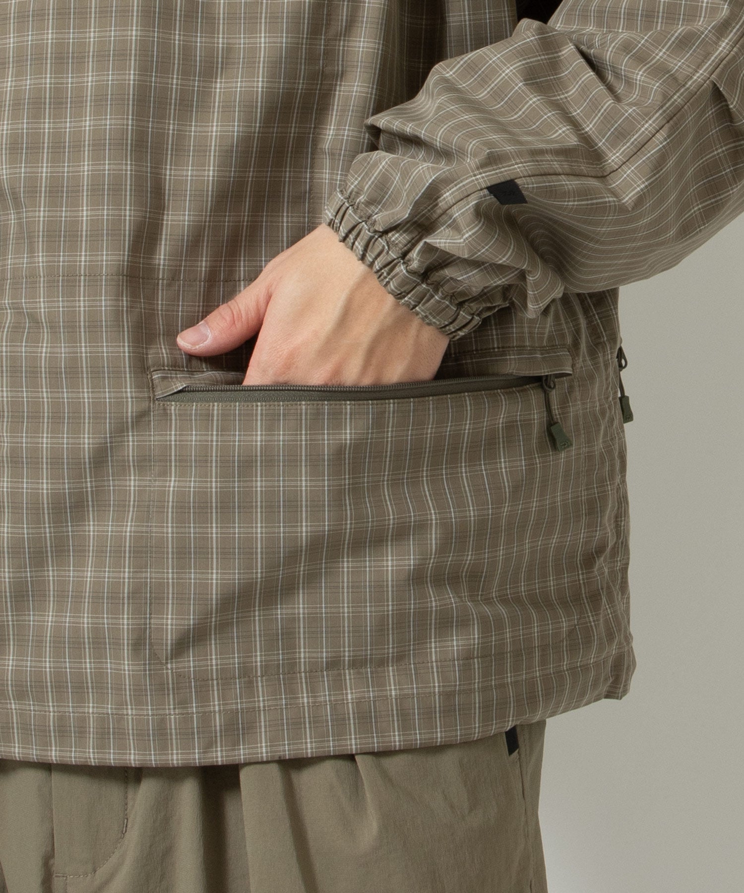 TECH ANORAK JACKET SUMMER PLAID
