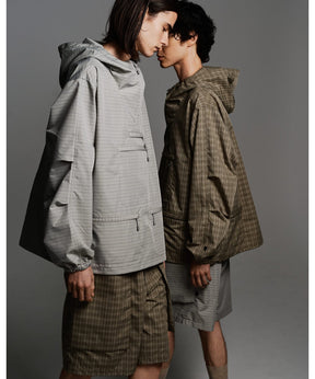 TECH ANORAK JACKET SUMMER PLAID