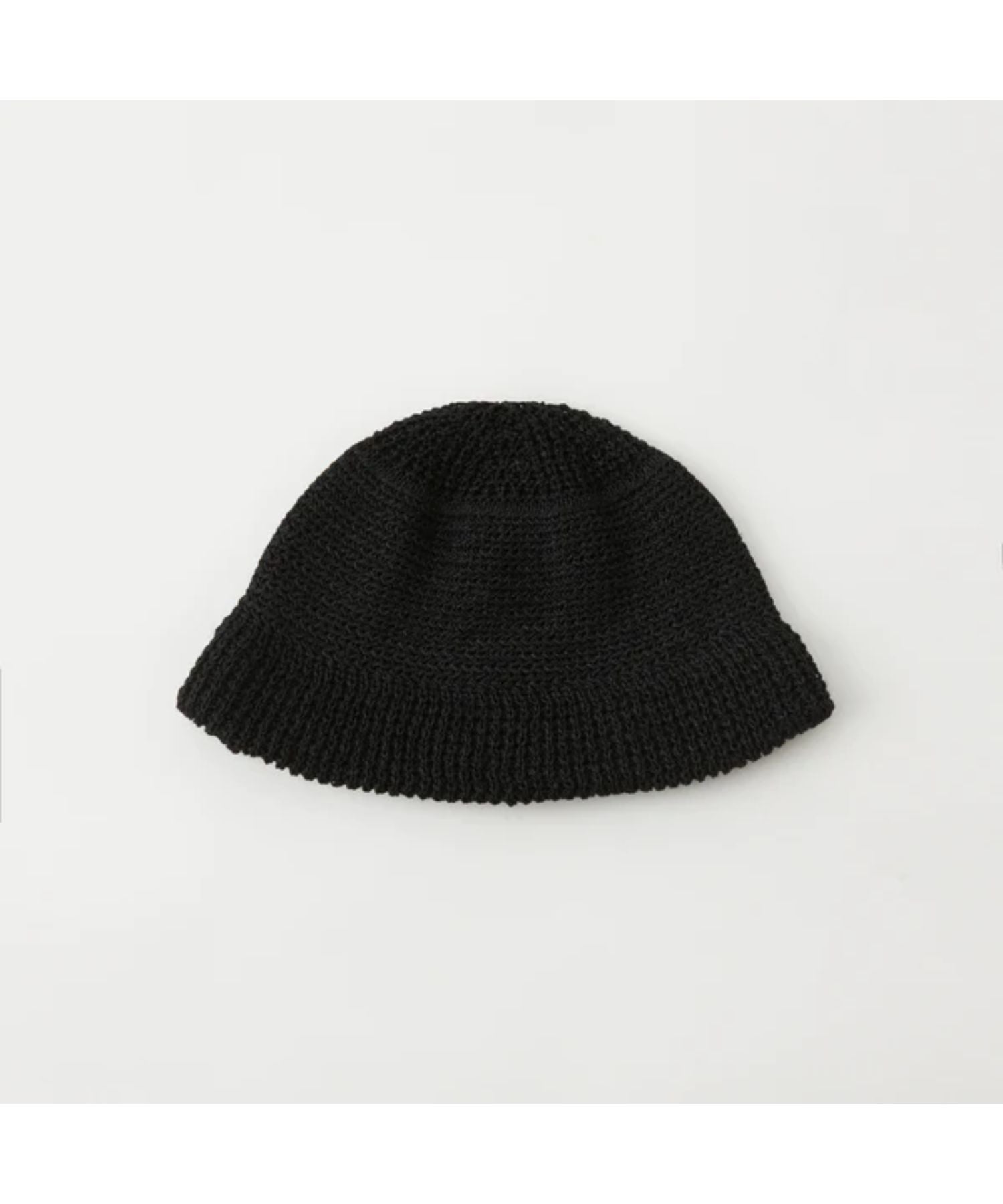 BLK WASHI PAPER BUCKET HAT