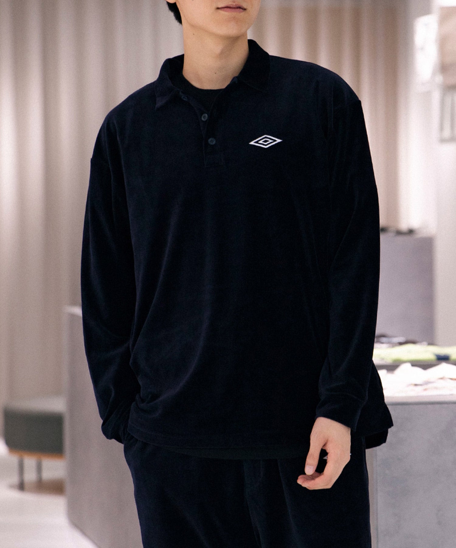 WM × UMBRO VELOUR POLO SHIRT