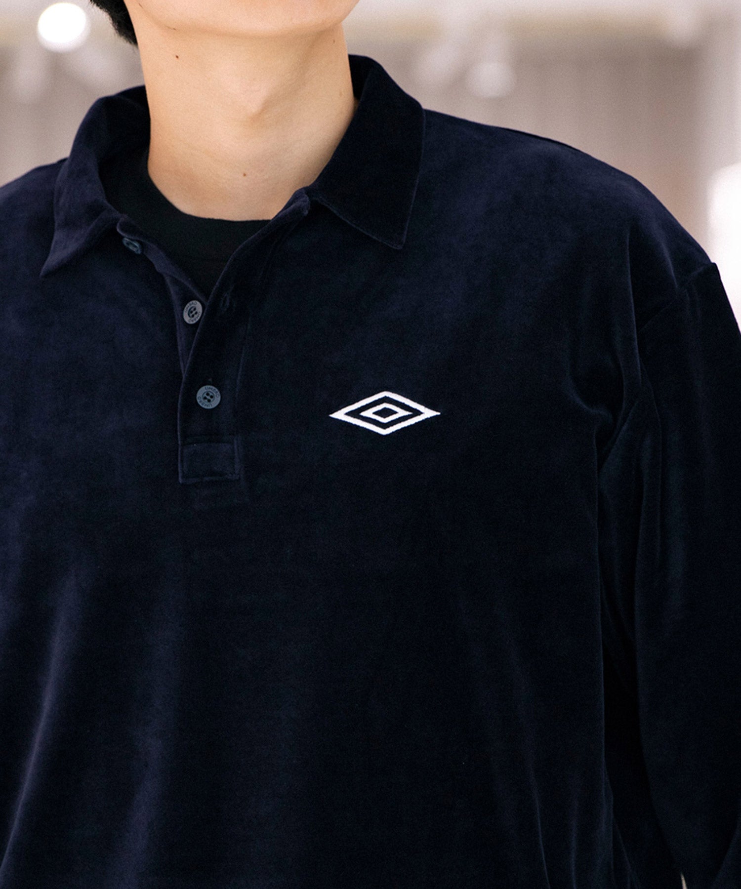 WM × UMBRO VELOUR POLO SHIRT