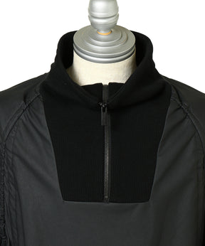 SYNTHETIC LEATHER PULLOVER