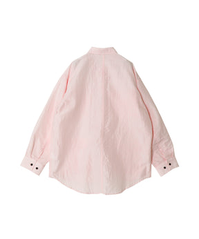 SILK LINEN POPLIN | JUNGLE FATIGUE SHIRT