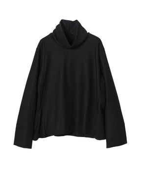 MERINO COLLEGE JERSEY | STAND COLLAR PULLOVER