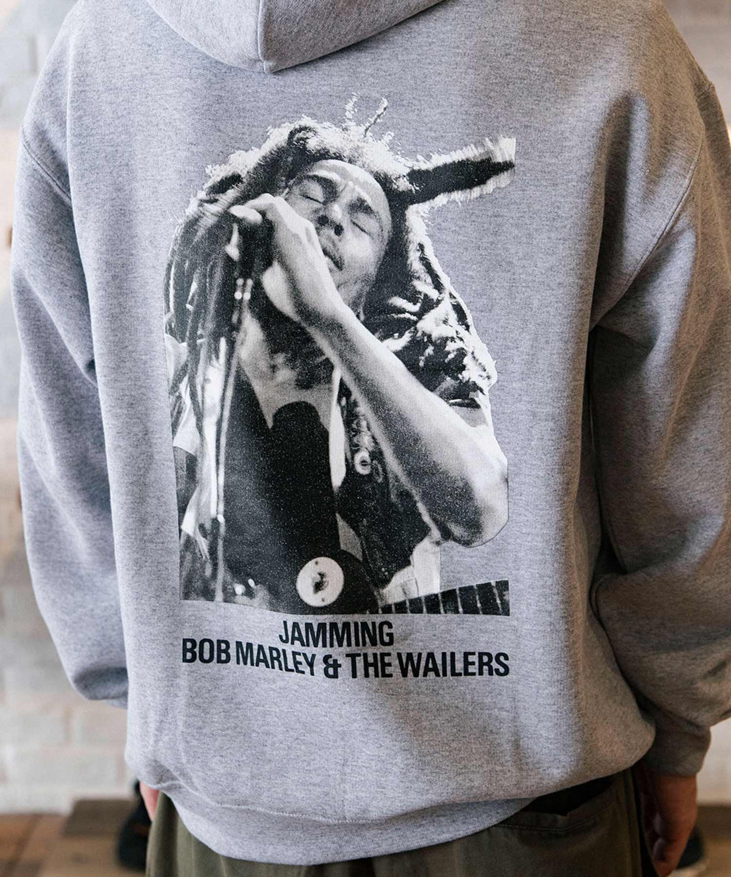 Bob Marley / Pullover Hooded Sweat Shirt (Type-2)