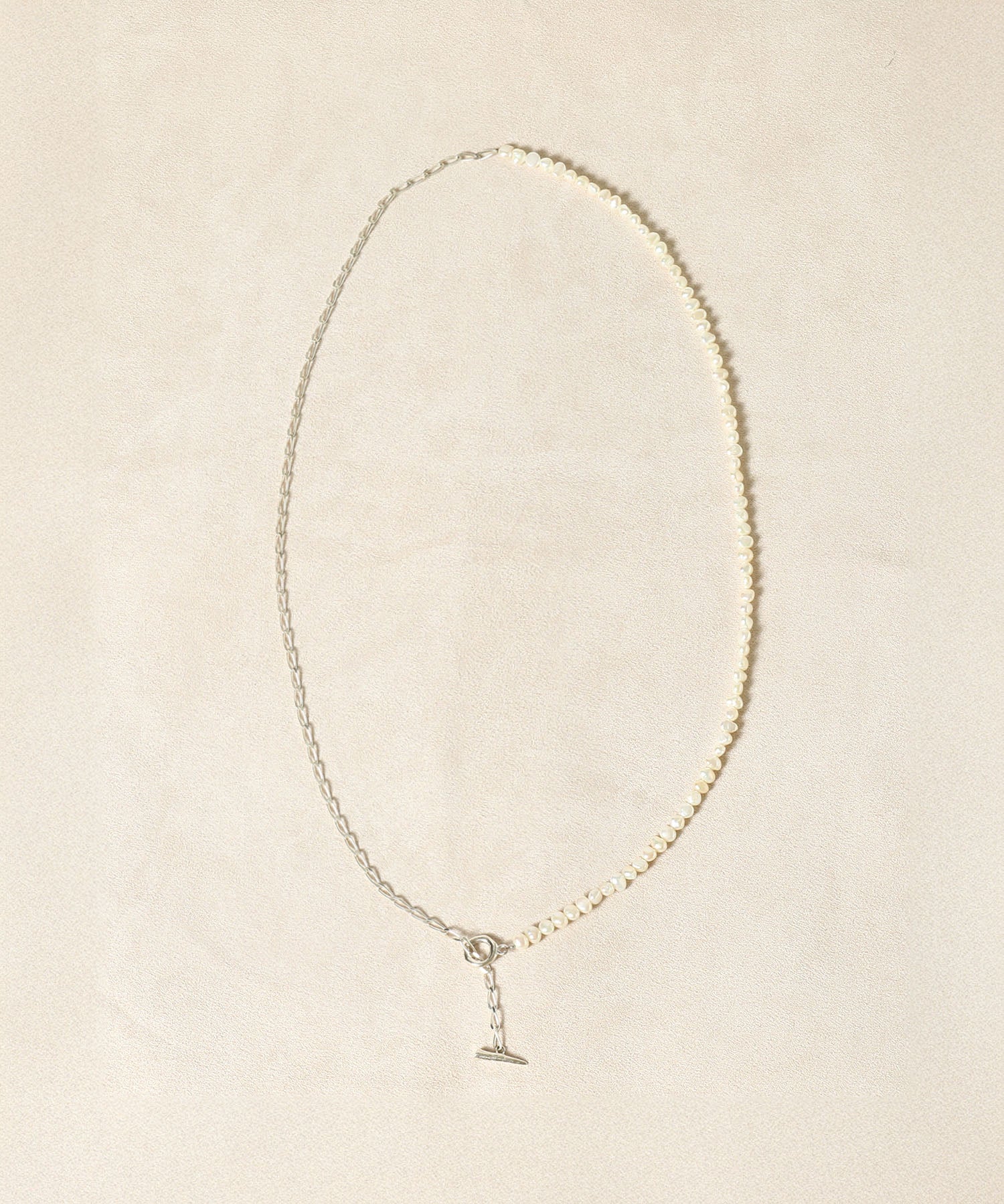BAROQUE PEARL CHAIN 3WAY NECKLACE
