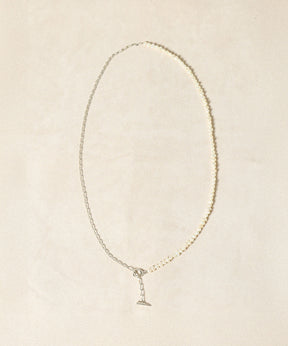 BAROQUE PEARL CHAIN 3WAY NECKLACE