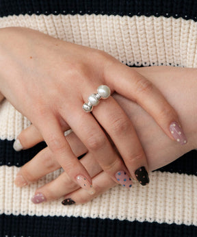 BAROQOE PEARL TSUBOMI DIP RING
