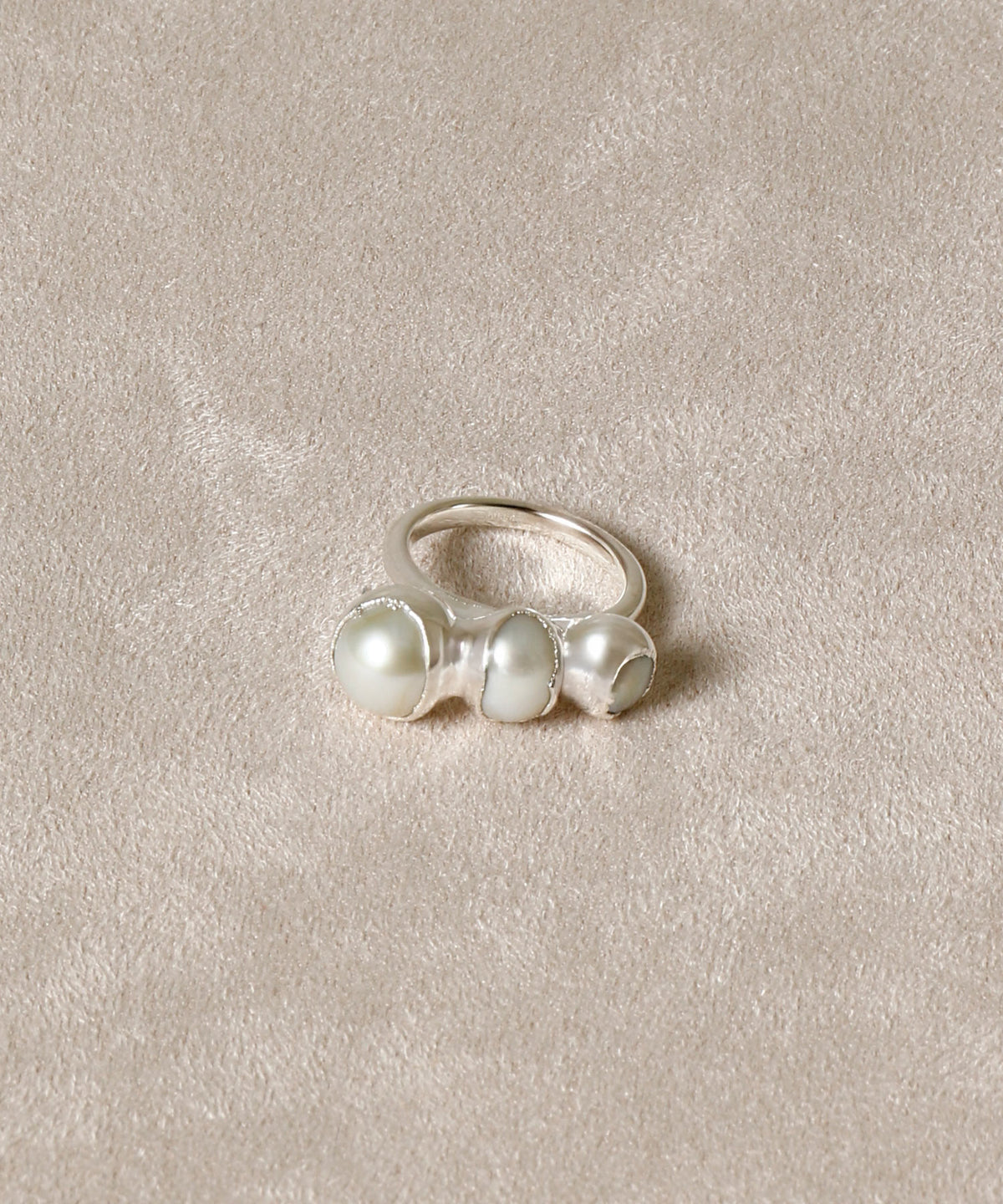 BAROQOE PEARL TSUBOMI DIP RING