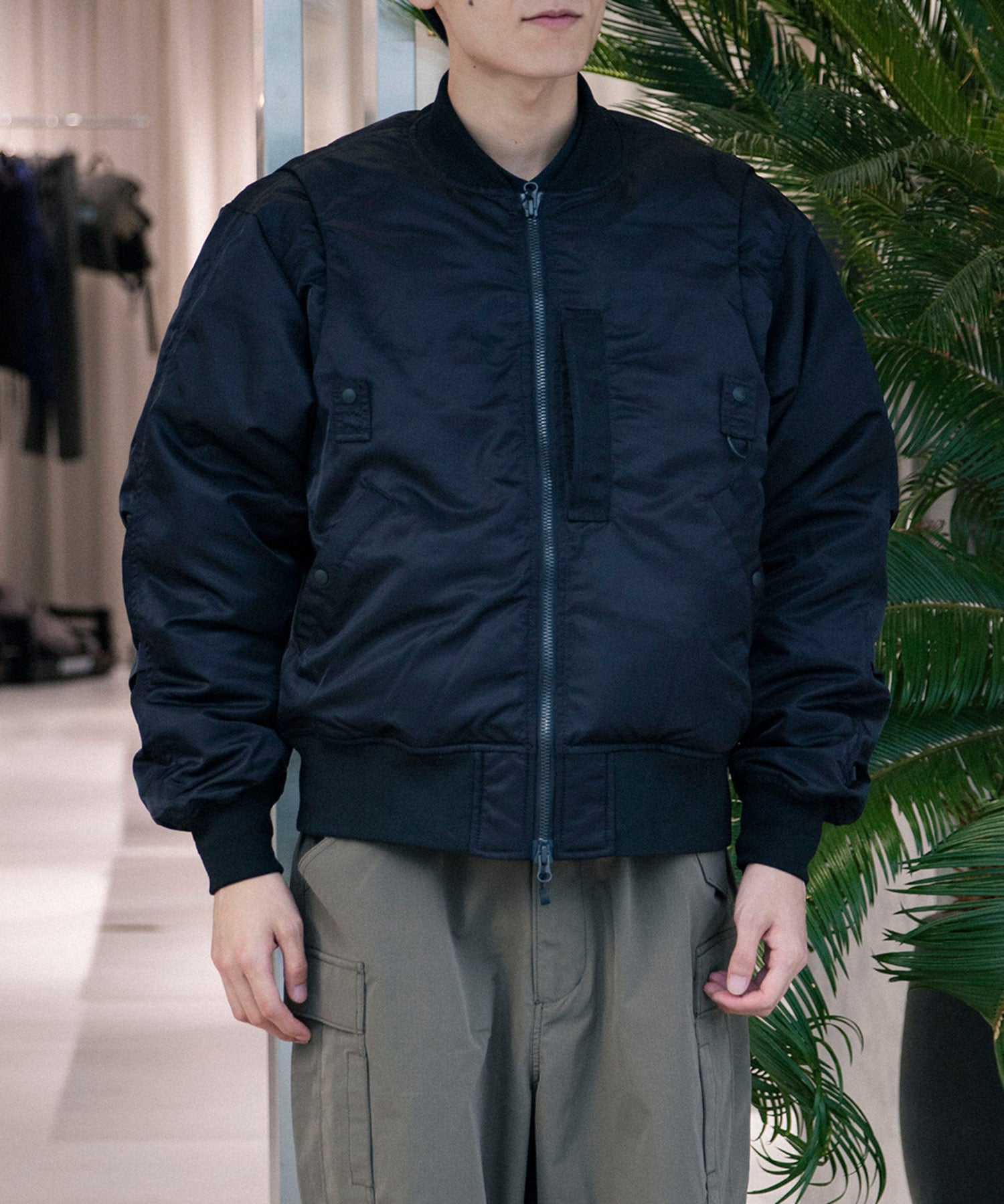 TECH 2WAY MA-1 DOWN JACKET