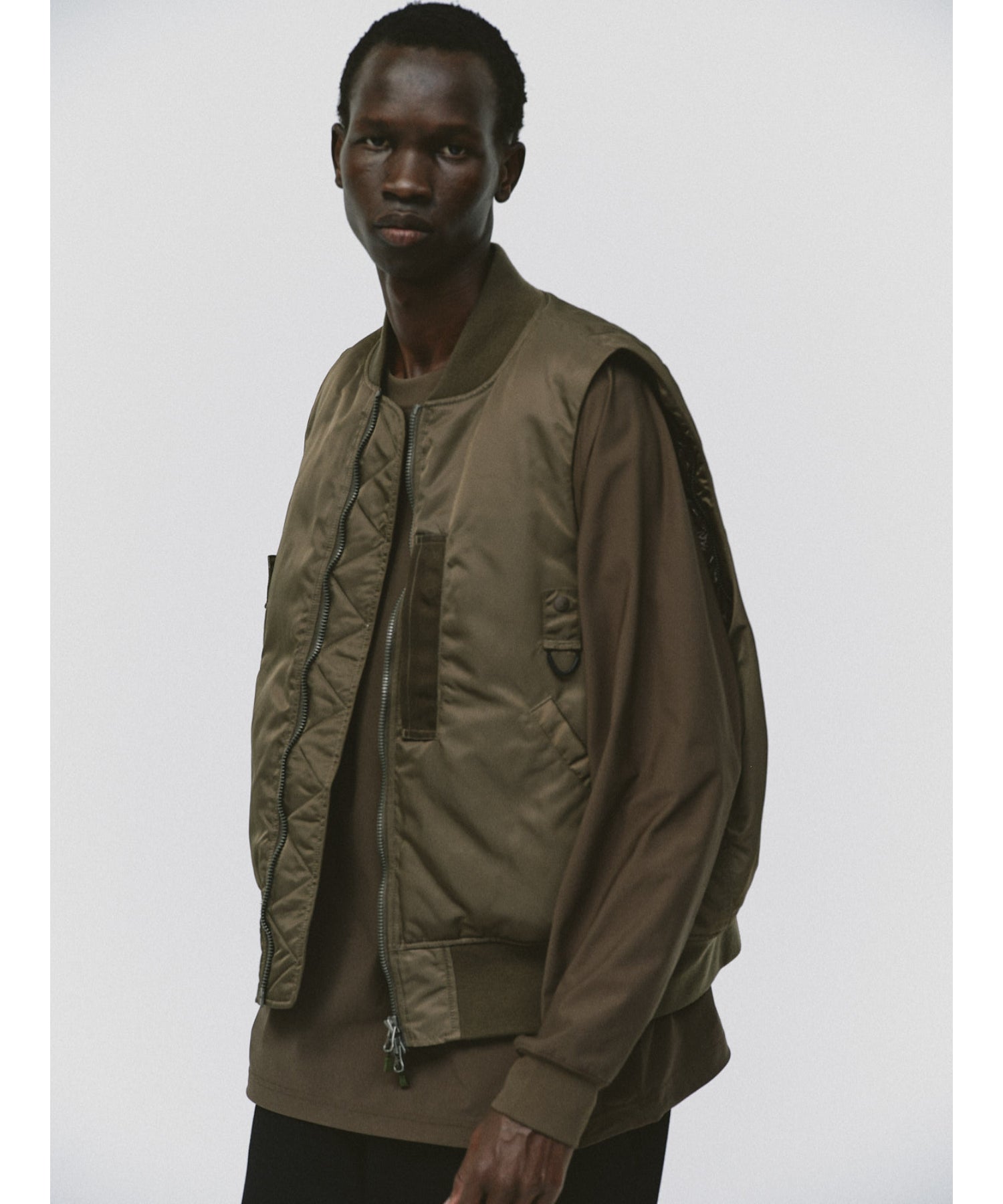 TECH 2WAY MA-1 DOWN JACKET