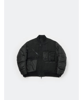 TECH REVERSIBLE MA-1 DOWN JACKET