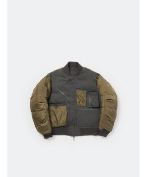 TECH REVERSIBLE MA-1 DOWN JACKET