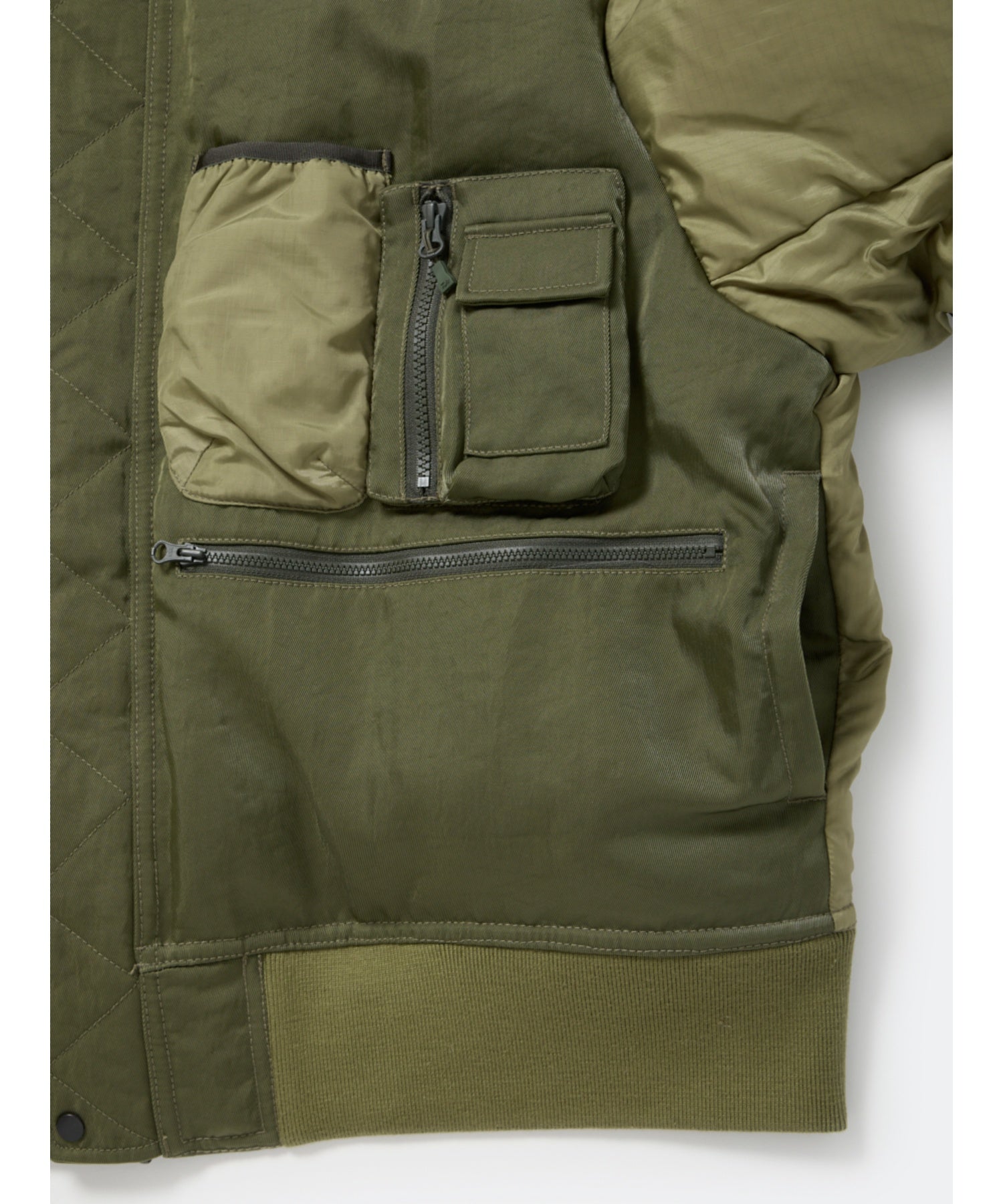 TECH REVERSIBLE MA-1 DOWN JACKET