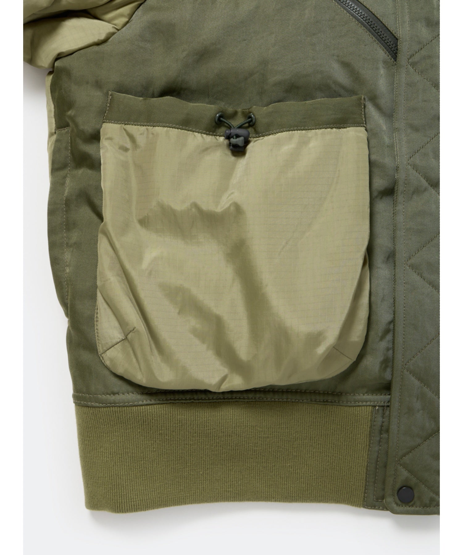 TECH REVERSIBLE MA-1 DOWN JACKET