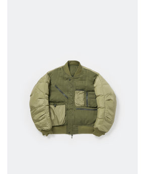 TECH REVERSIBLE MA-1 DOWN JACKET