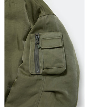 TECH REVERSIBLE MA-1 DOWN JACKET