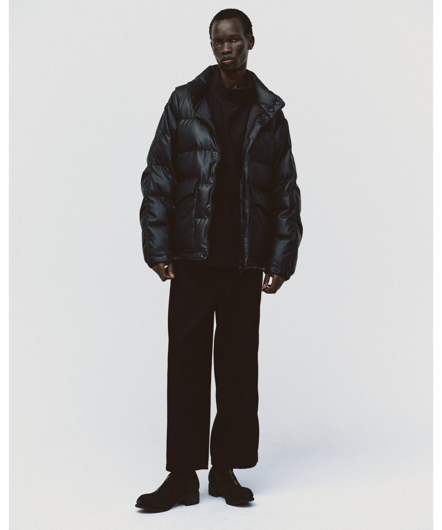 TECH 2WAY SYNTHETIC SKIN DOWN JACKET