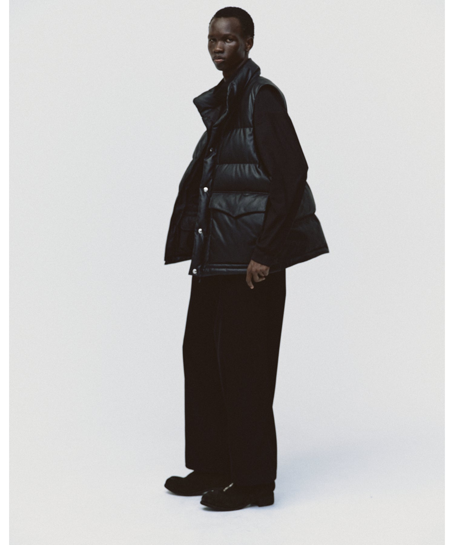 TECH 2WAY SYNTHETIC SKIN DOWN JACKET
